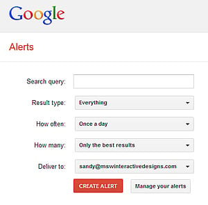 google alerts for auto dealerships